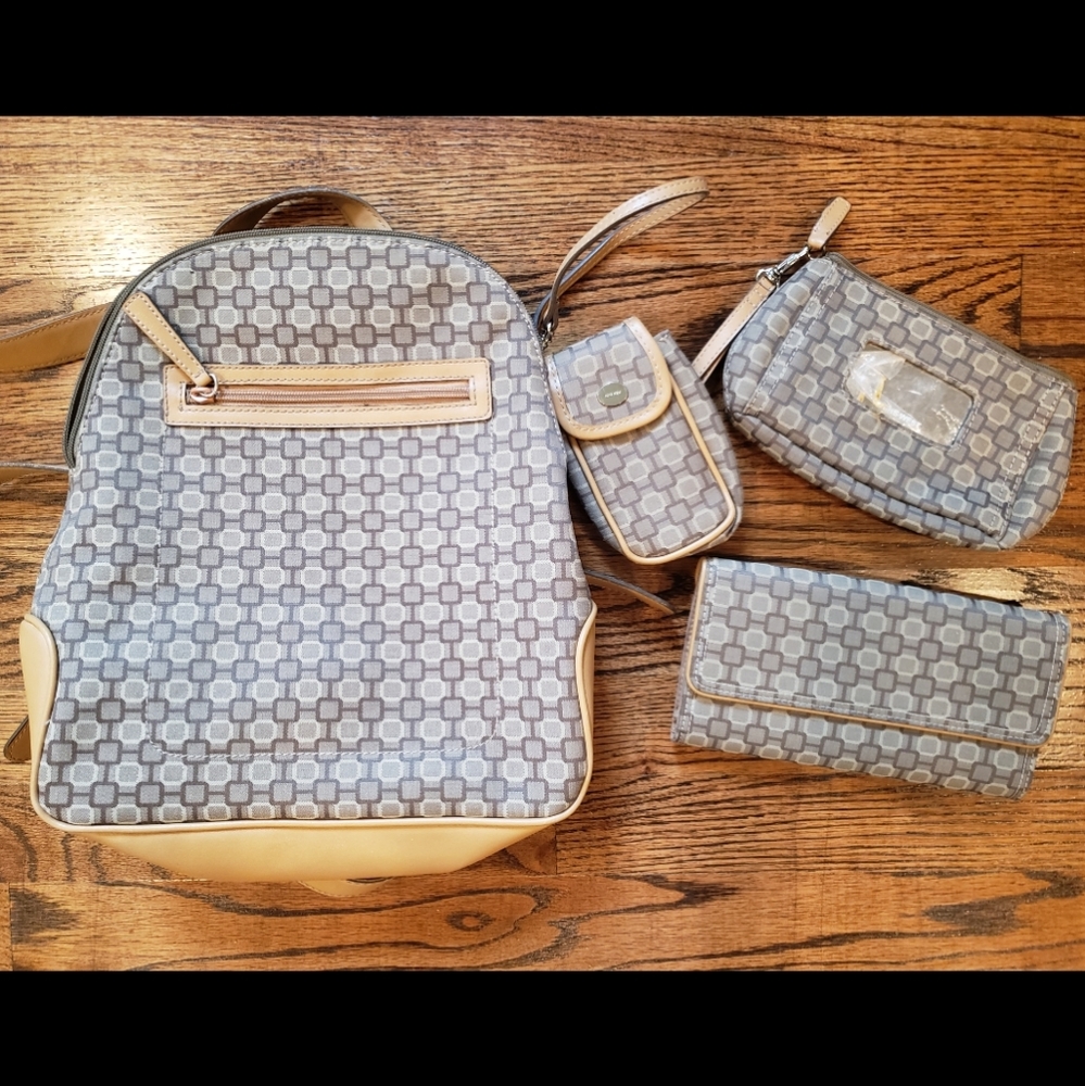 Nine West Backpack Set